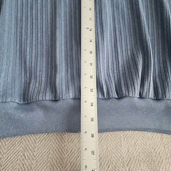 Haband Full Zip Men's Jacket Size Large Gray Y2K Style 129 Made in Switzerland - Picture 13 of 15